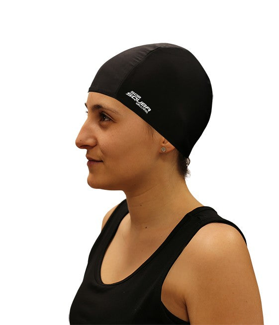 Шапка за плуване Squba Lycra Negro SENIOR