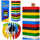 Family Arcade Game Wooden Puzzle Tower Colors Dexterity