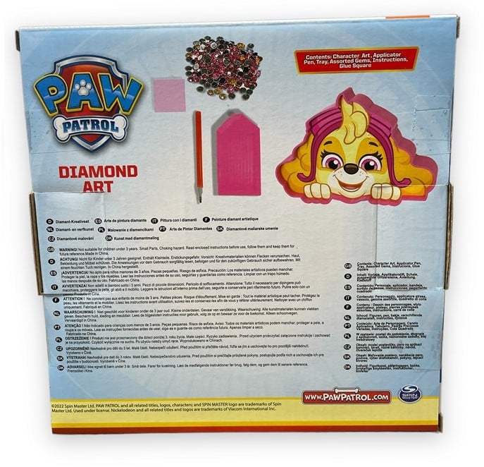 Paw Patrol Skye diamantmaleri