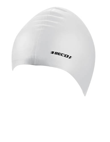 Gorro de natación Beco | Silicona | blanco
