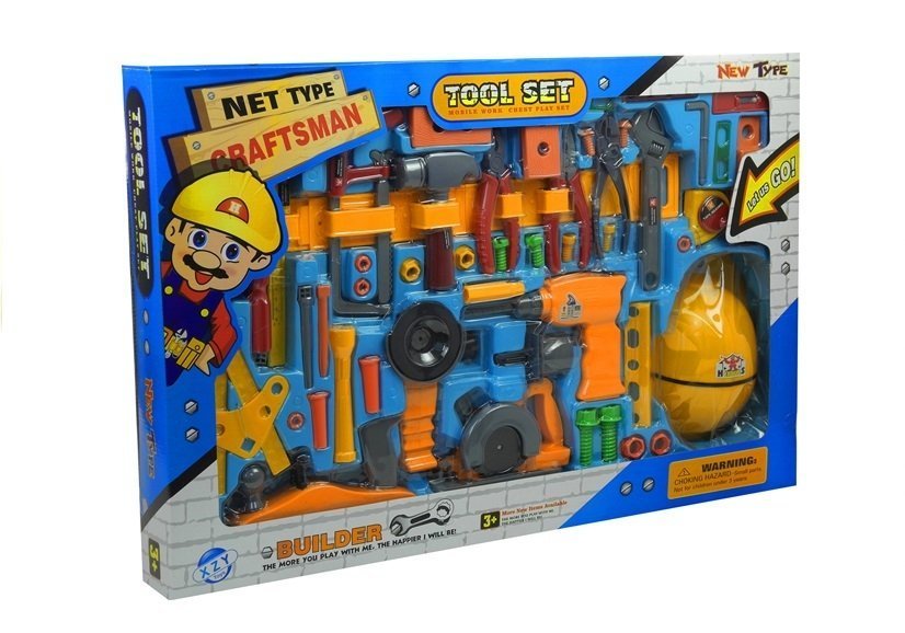 Big Diy Tool Set 55 Pieces