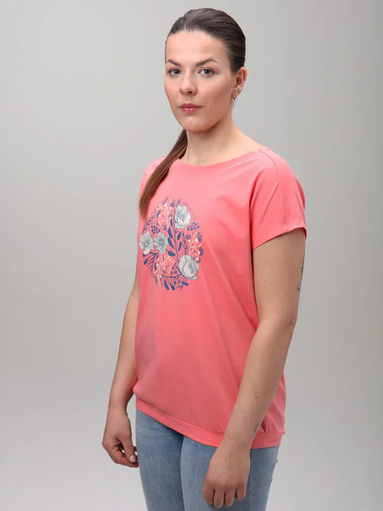 Дамска тениска Loap Barga Pink