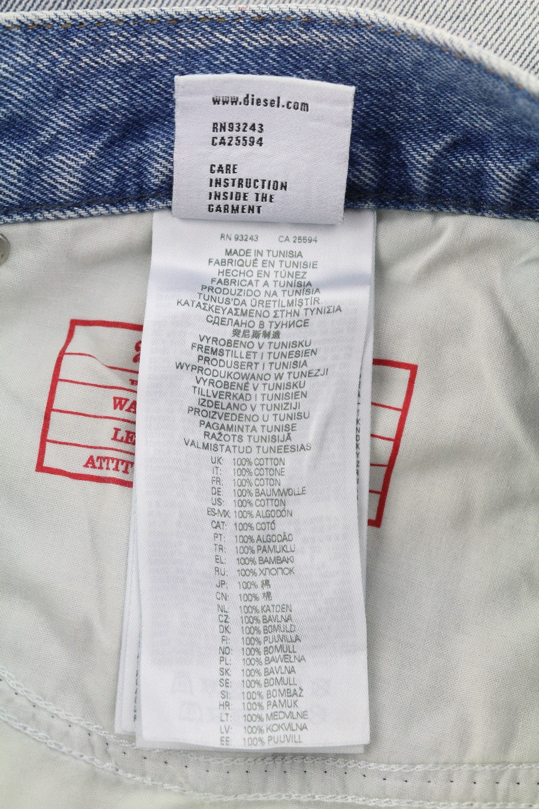 Diesel 2010 09c14 Pánske Jeansloose Rovné Prané Modré Denim Rrp250