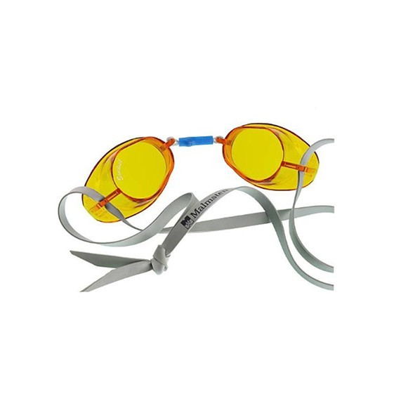 Lunettes de natation suédoises jaunes