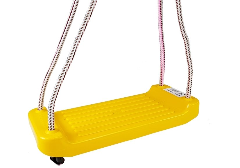 Balançoire en plastique jaune 5252