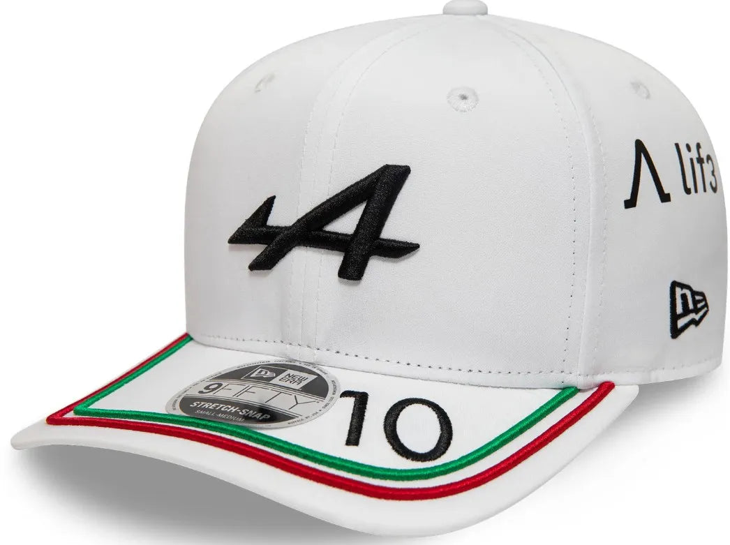 F1 new era men monza pg 9fifty pc renault boné branco