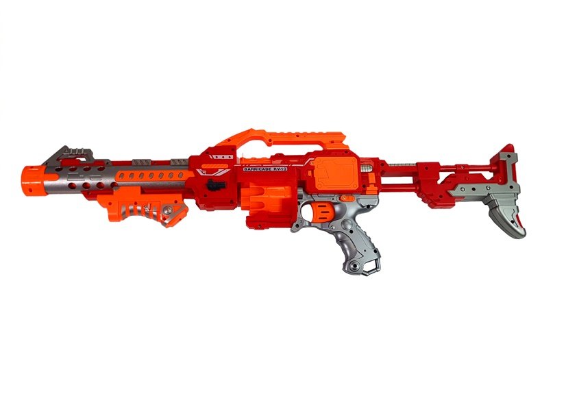 Foam Dart Rifle With A Rotating Target 66 Cm