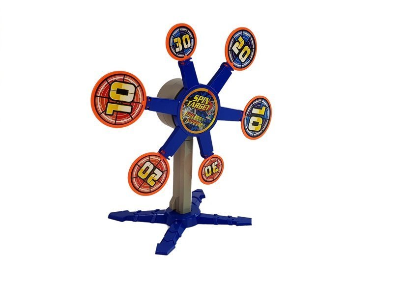 Foam Dart Rifle With A Rotating Target 66 Cm