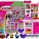 Pink Kitchen With Water Pots Groceries Sound