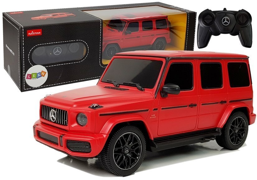 Mercedes Amg G63 Remote Control Car Rc Red 1:24