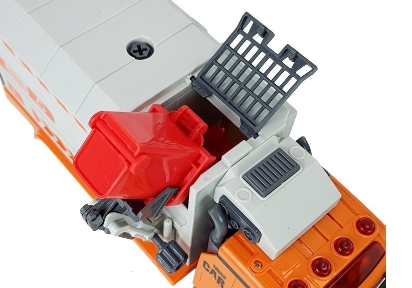Diy Garbage Truck Sorter Kit Waste Sorting Game Screwdriver Sound Light Effects