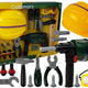 Diy Set Battery Drill Goggles And Helmet
