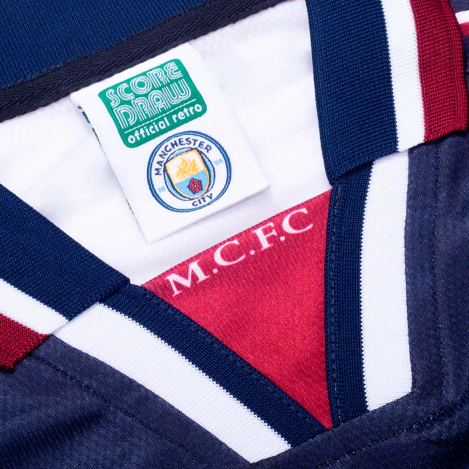 Jersey Manchester City Men Mcfc Fw 1998 Away T-shirt Multicolor Mix