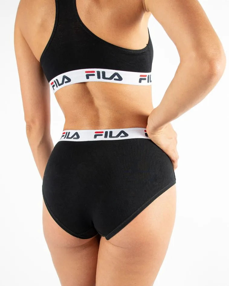 Slip da Donna Fila Elastico Nero