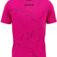 T-léine Spóirt Givova Grafite Fuchsia-black Pink