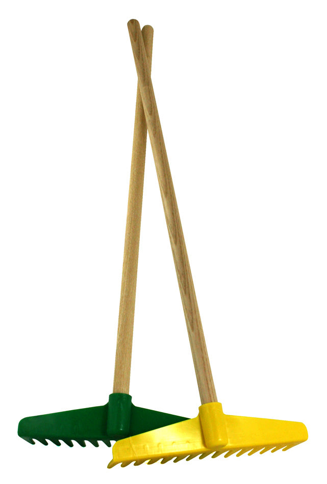 The Children Rake Plastic