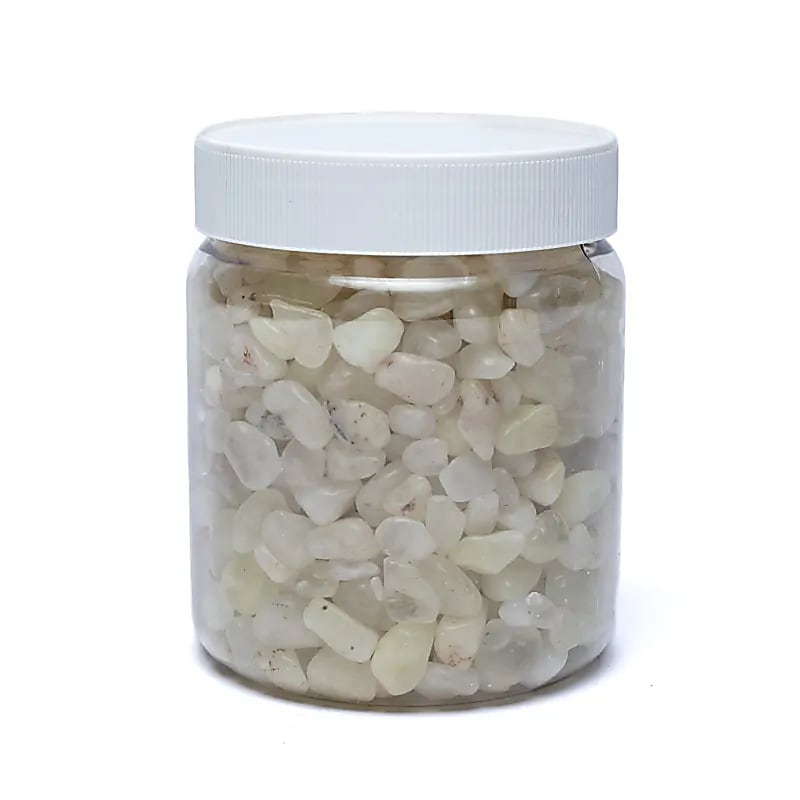 Sulfur Quartz Tumbled Stones B Quality --set Of 2 Pcs - ±800g; ±0.5-2.5cm