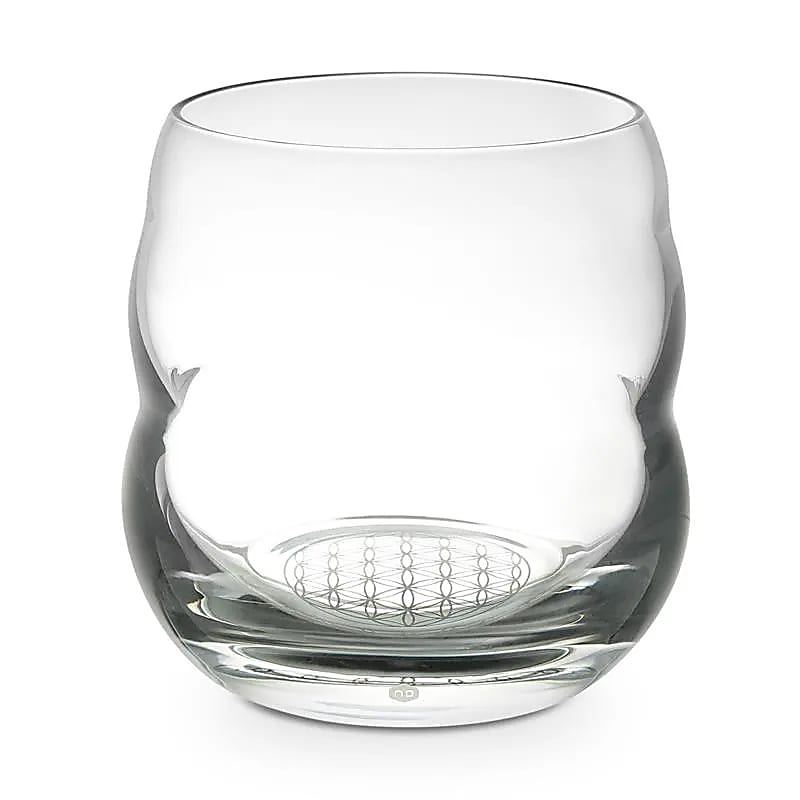 Vaso Mythos Flor De La Vida Platino - 250 Ml
