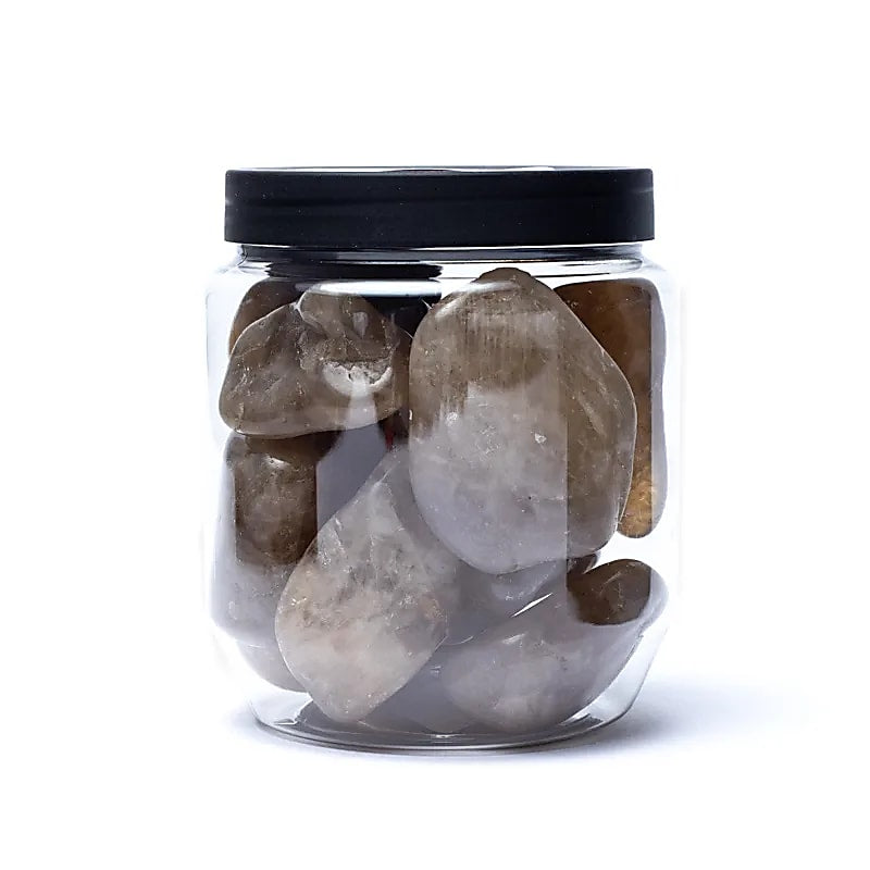 Цитрин Natural A Quality Tumbled Stones - ±500g; ±3-4см