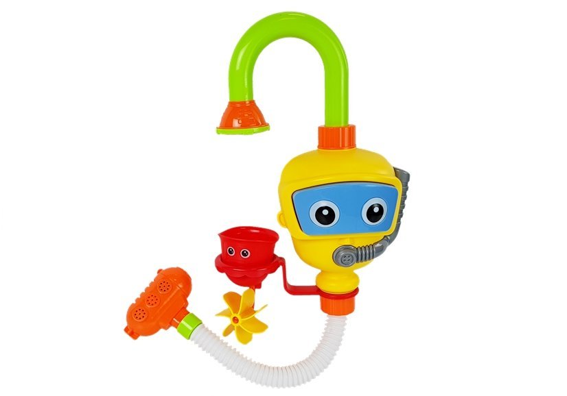 Robot Diver Bath Waterfall