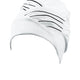 Дамска шапка за плуване Beco Fabric White/black**