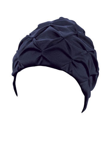 Gorro de natación Beco para mujer | Tela | Azul oscuro**