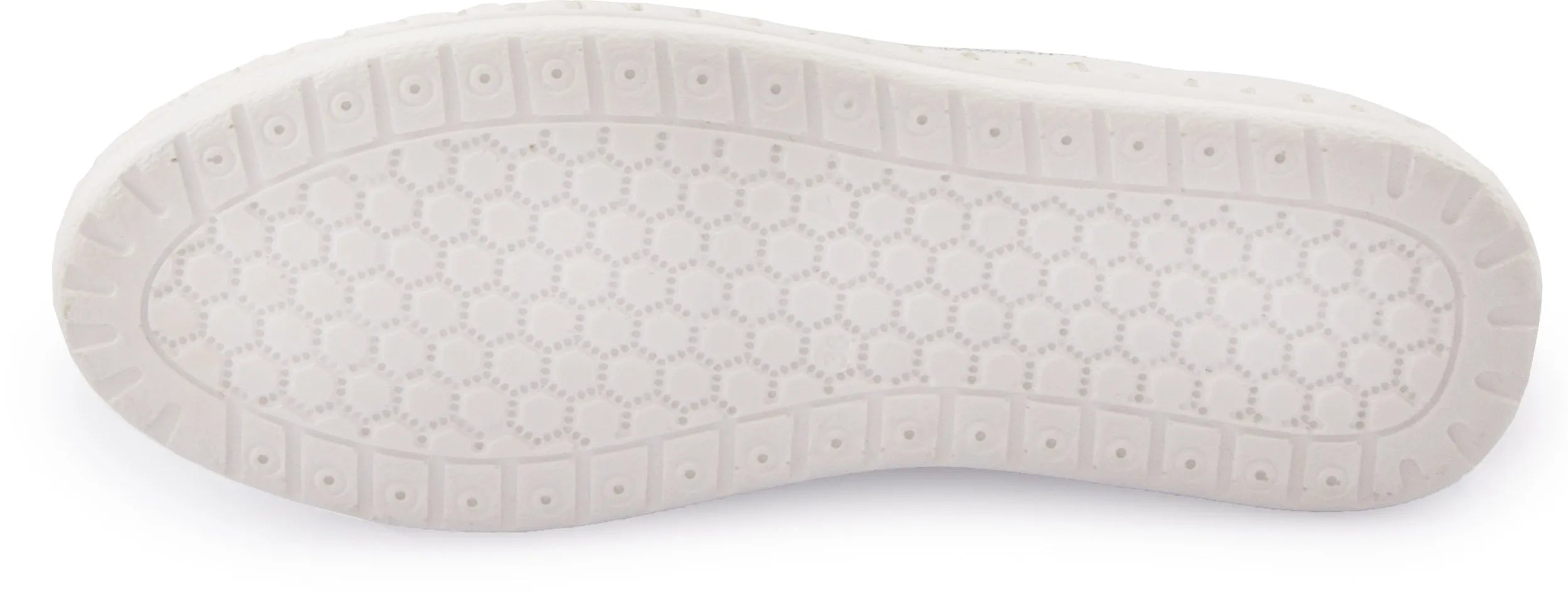 Damen-Ballerinas aus Leder Nell Weiß Weiß