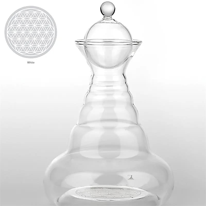 Vital Waterkaraf Wit Alladin Met Fol Wit - 1300 Ml
