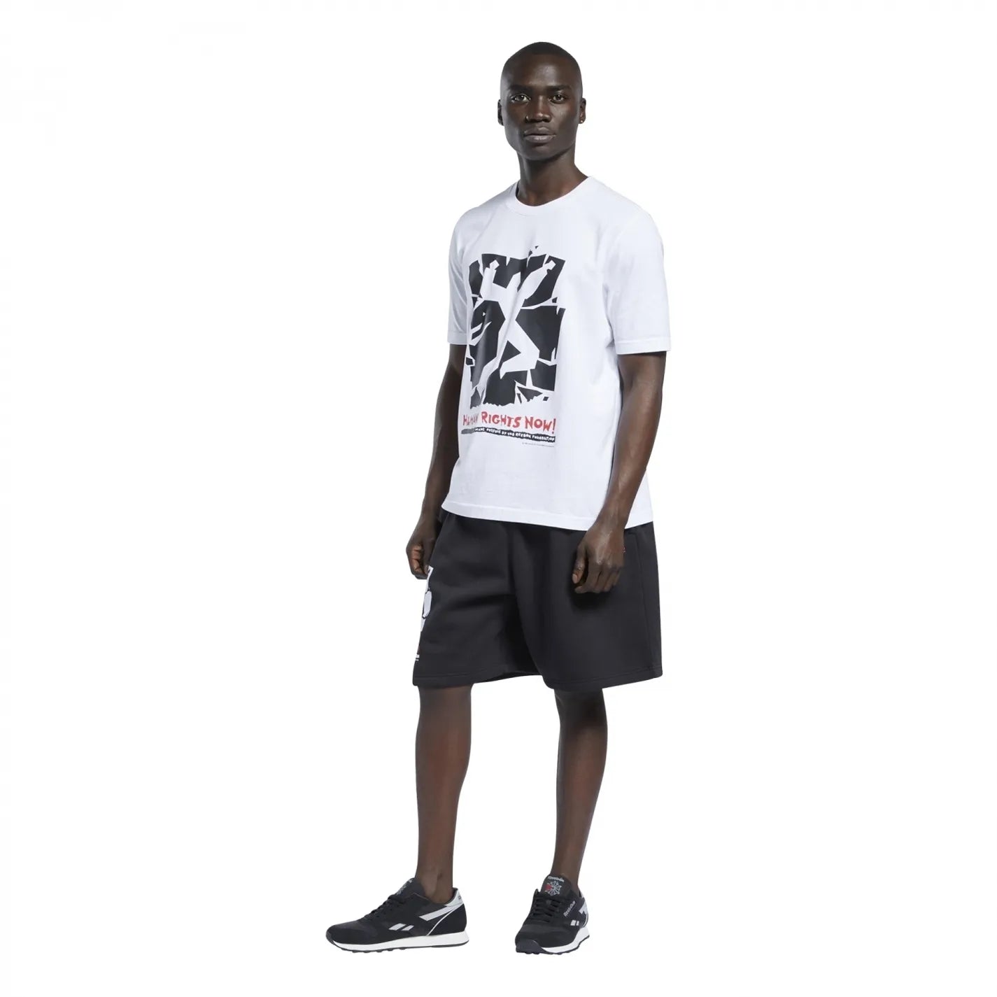 Reebok Human Rights Now Tee White