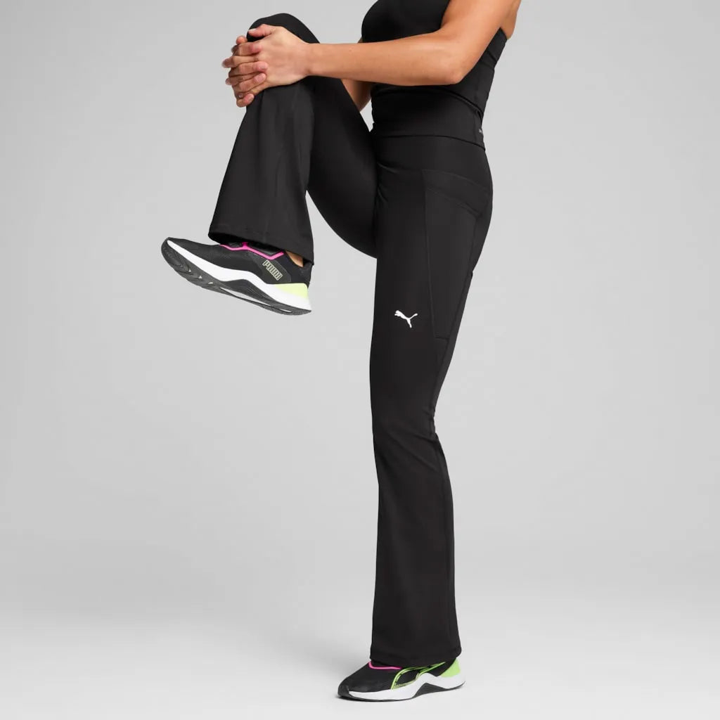 Pantaloni da donna Puma W Tad Essential Hw Bootcut Pant neri