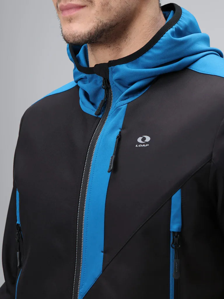 Herren Softshelljacke Loap Ursun Blk Schwarz