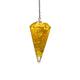 Orgonite Pendulum Citrine Facet Cut --комплект от 2 бр. - 11 G; 4 см