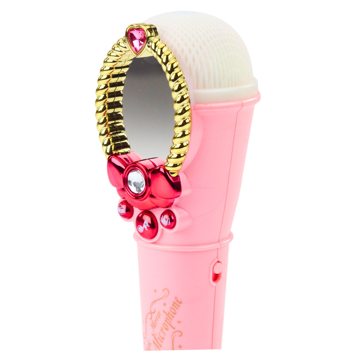 Magic Mirror With Microphone Usb Mp3 Lights Sounds Pink