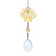 Lotus Kristallen String & Rainbow Drop Wit - set van 2 stuks - 30 cm