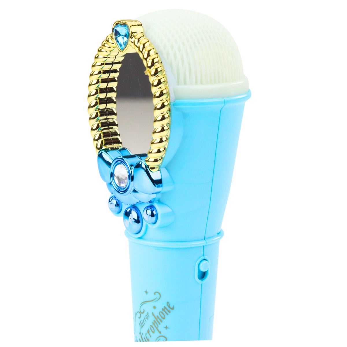 Magic Mirror With Microphone Usb Mp3 Lights Sounds Blue
