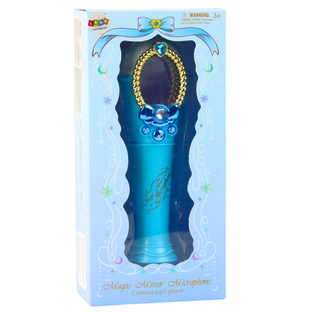Magic Mirror With Microphone Usb Mp3 Lights Sounds Blue