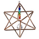 Hanging Merkaba With Chakra Crystal