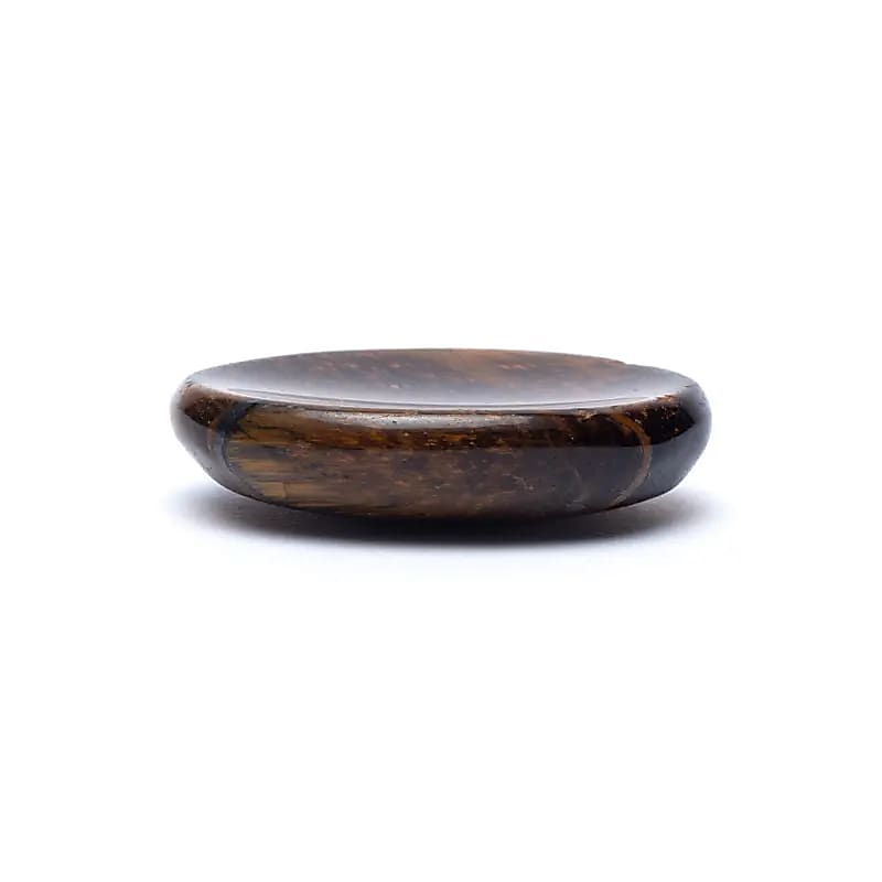 Worry Stones Tiger Eye --package Of 3 Pcs - ±2.5x4.5cm