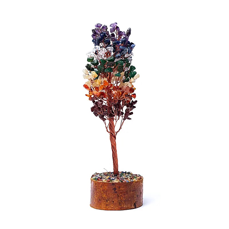 Gemstone Tree 7 Chakras - ±23cm