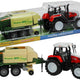 Veľký traktor s prívesom Poľnohospodársky stroj 65 cm