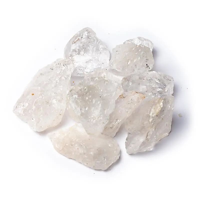 Rough Rock Crystal - ±4-8cm; ±1000g
