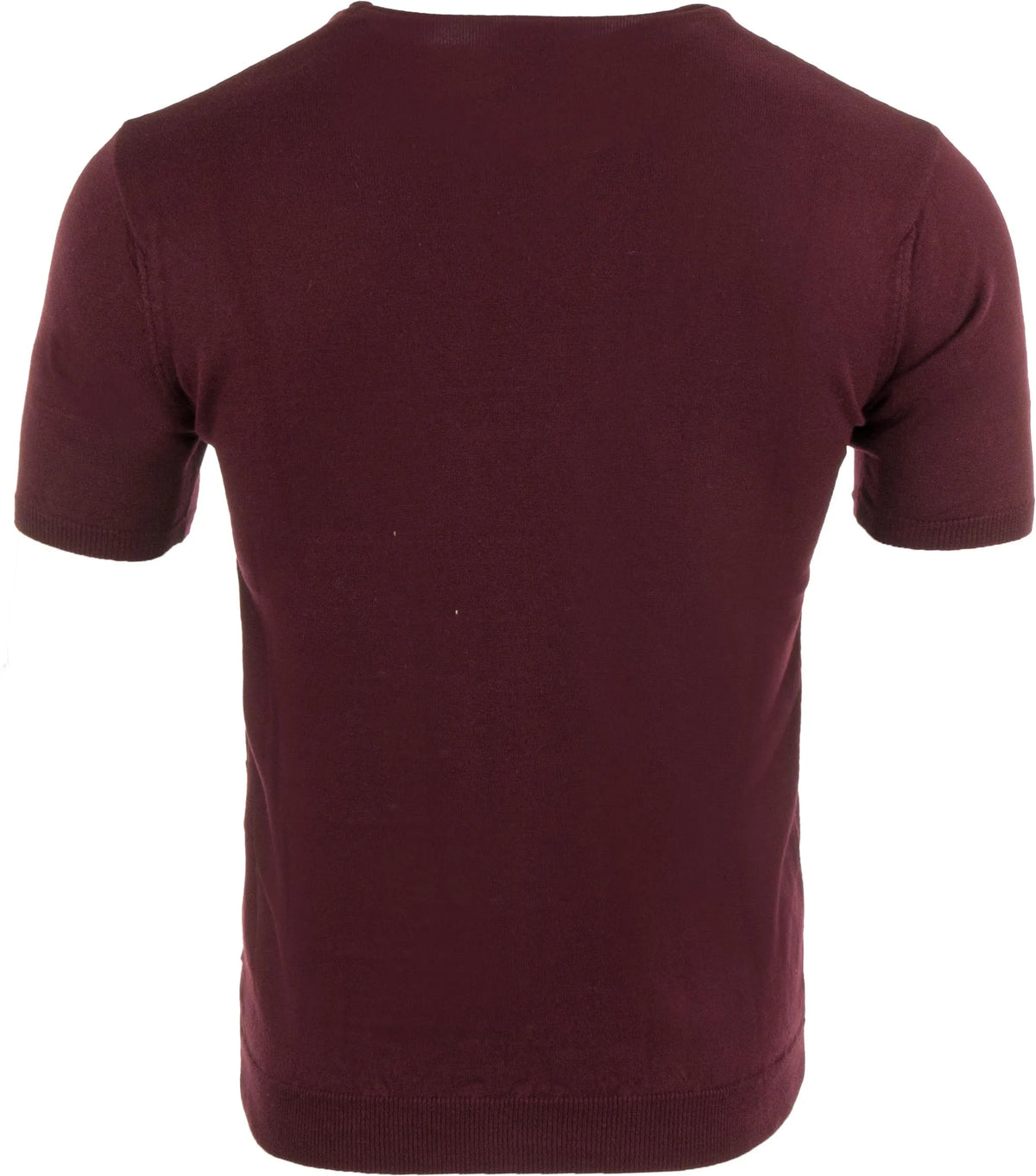 T-shirt męski Jimmy Sanders Zeus Bordeaux w kolorze bordowym