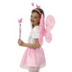 Children Costume Pink Fairy Tutu Skirt With Accs.