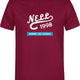 Мъжка тениска Nell Alban Wine Red 2xl