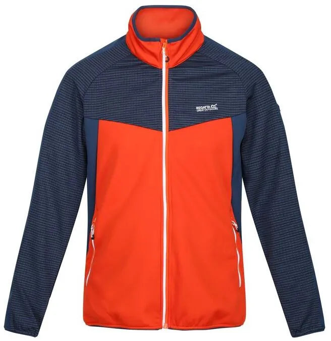 Pánska mikina Regatta Men Yare Vi Extol Stretch Softshellová bunda Rusty Orange