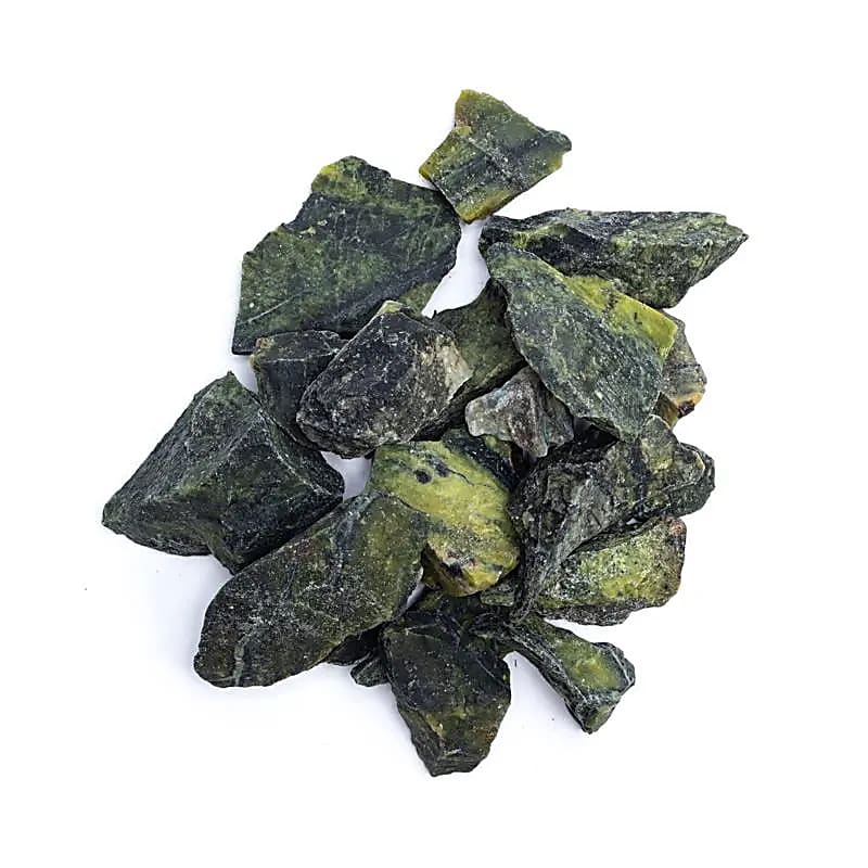 Ruw Serpentiniet - ±3-8cm; ±1000g