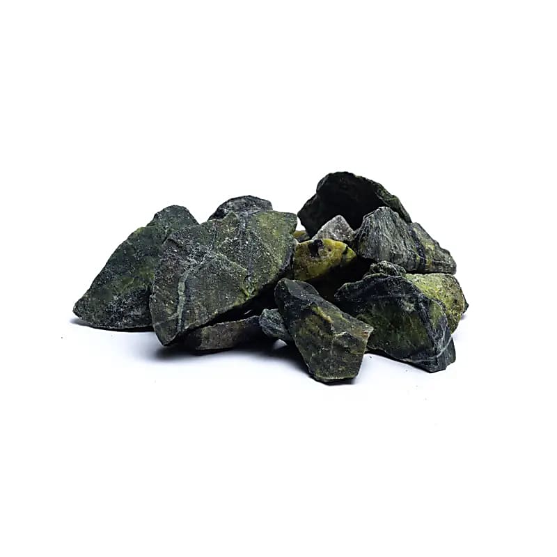 Ruw Serpentiniet - ±3-8cm; ±1000g