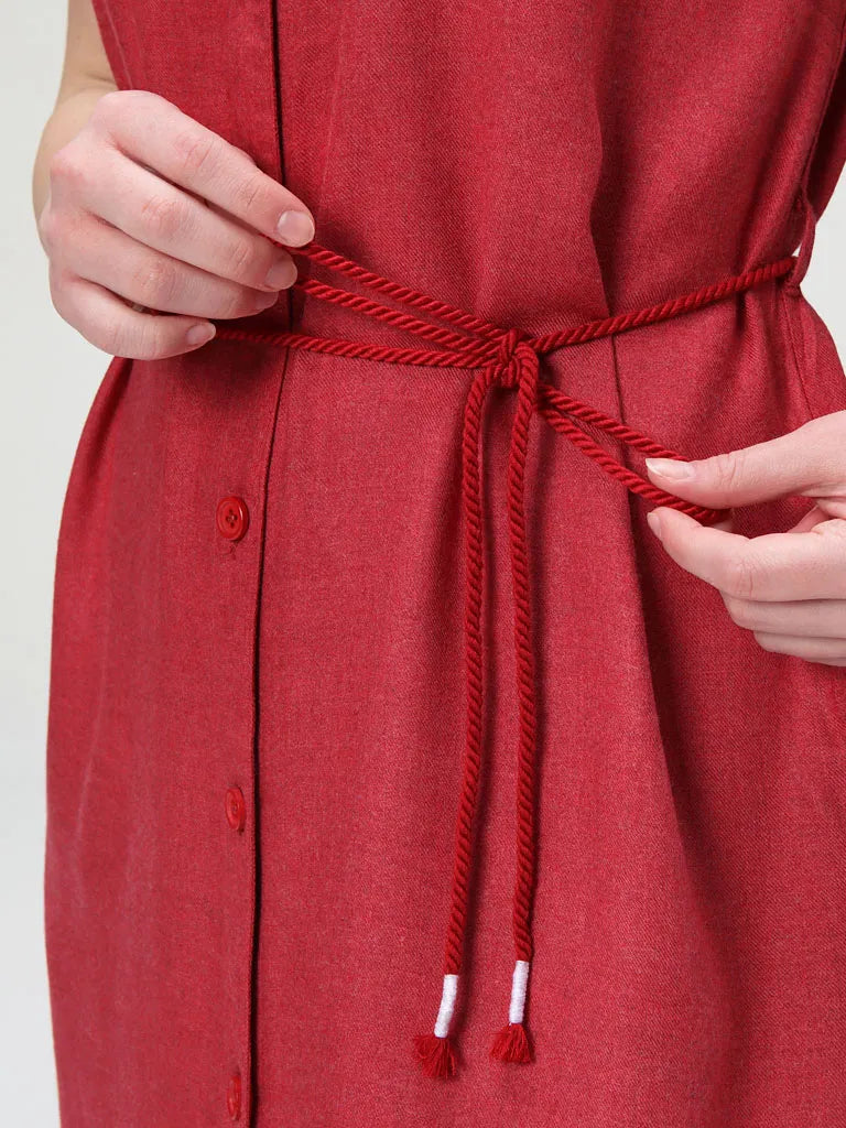 Kvinders kjole Loap Nella Red