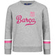 Sudadera Infantil Fc Barcelona Gris