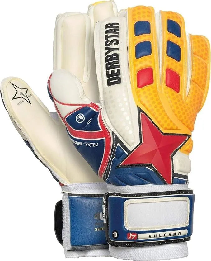 Goalkeeper Gloves Derbystar Vulcano White